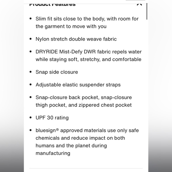 Burton Overall/Jumpsuit/Bibs/Coveralls - Picture 6 of 6